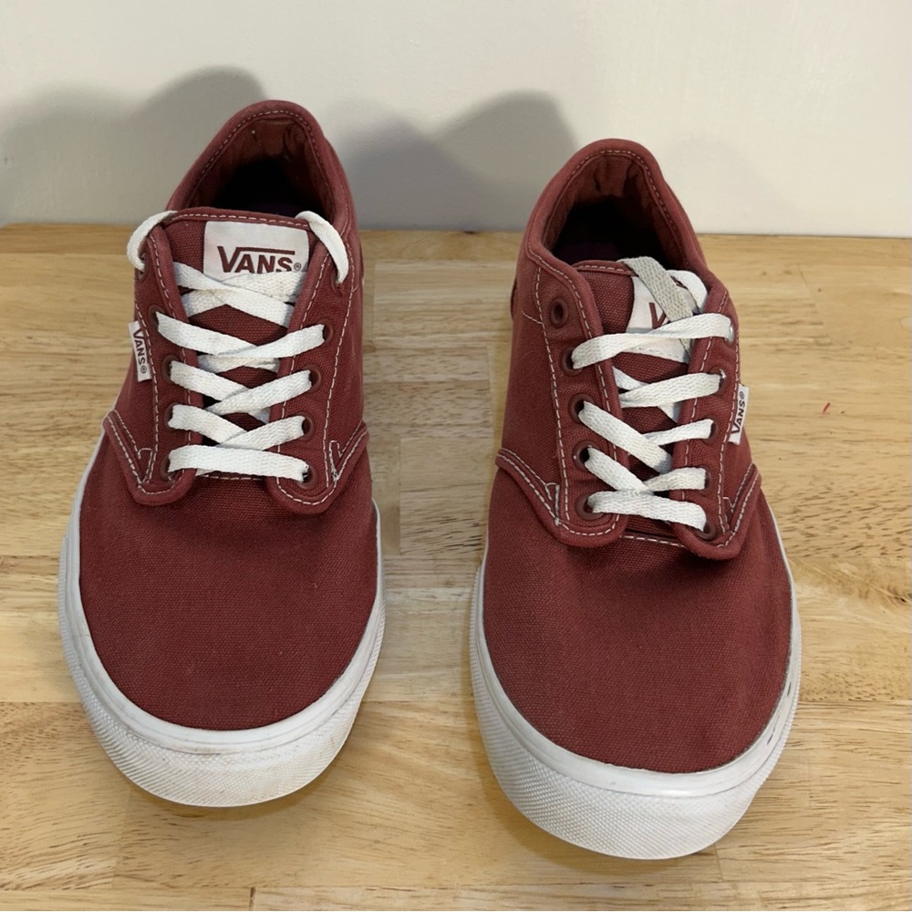 Van's Men’s 9 1/2 Off The Wall Skater Shoes Van's Back Rubber Label Worn Off